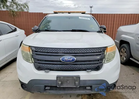 2014 Ford Explorer Police Interceptor from USA, damaged, VIN 1FM5K8AR1EGA09294